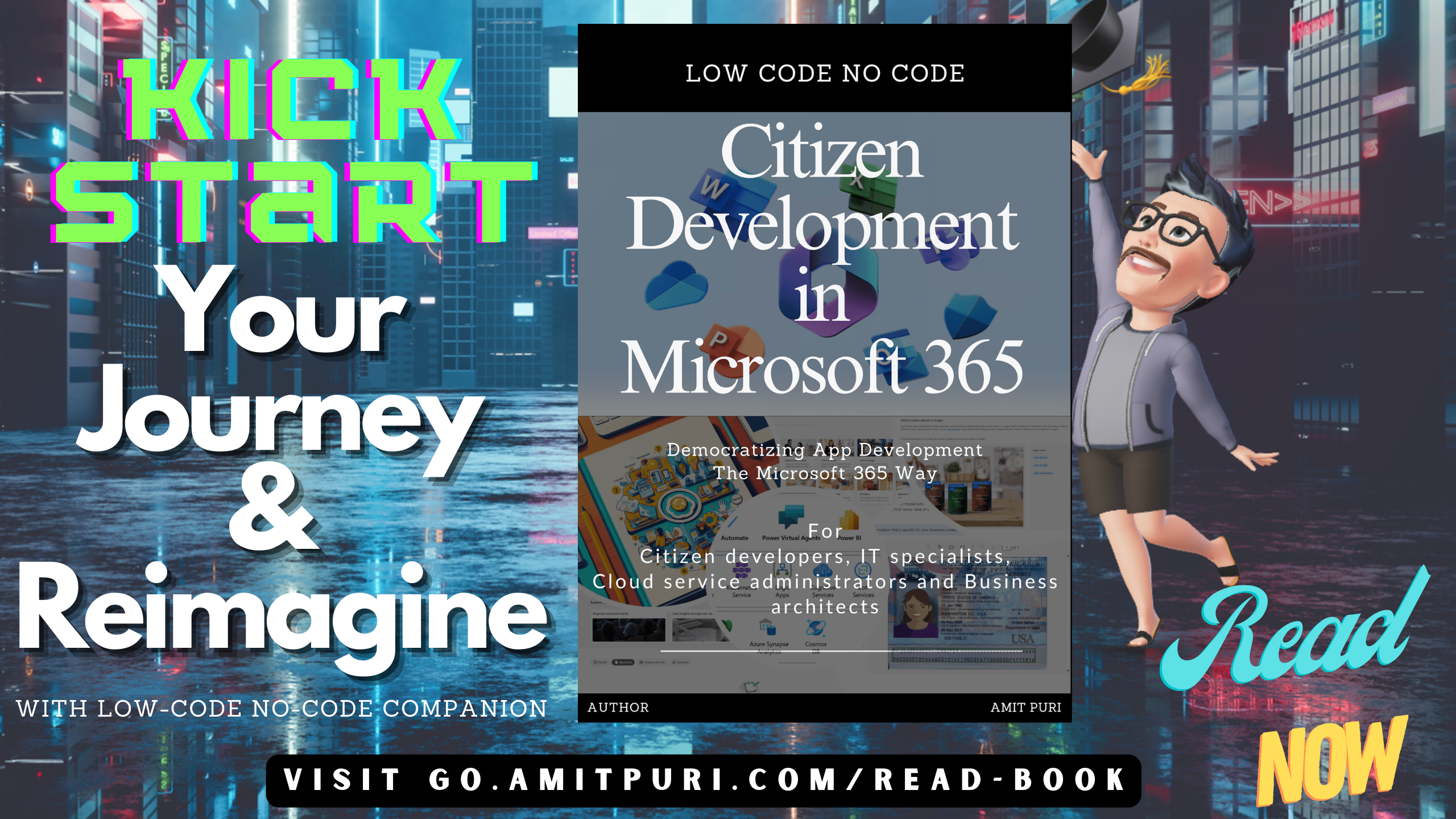 Citizen Development in Microsoft 365 Book Promotion