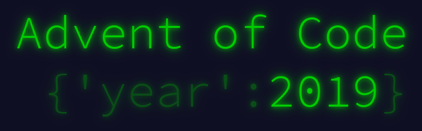 Advent of Code {'year':2019}