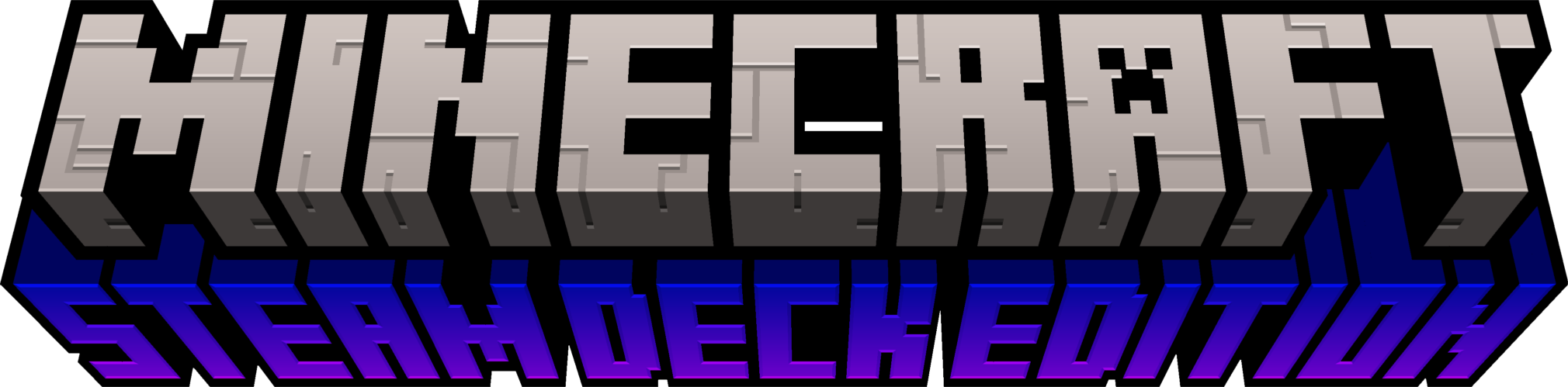 Minecraft Steam Deck Edition Logo