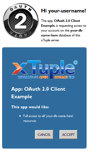 example oauth 2.0 client server approve