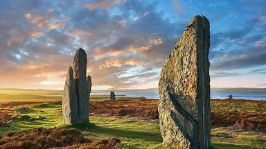 The Ring of Brodgar, Orkney, Scotland (© Paul Williams - FunkyStock/Getty Images)