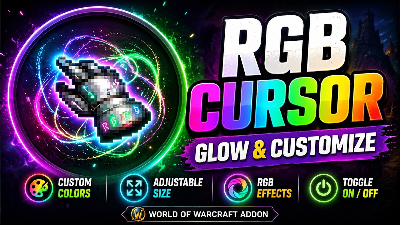 How to use Cursor Glow RGB