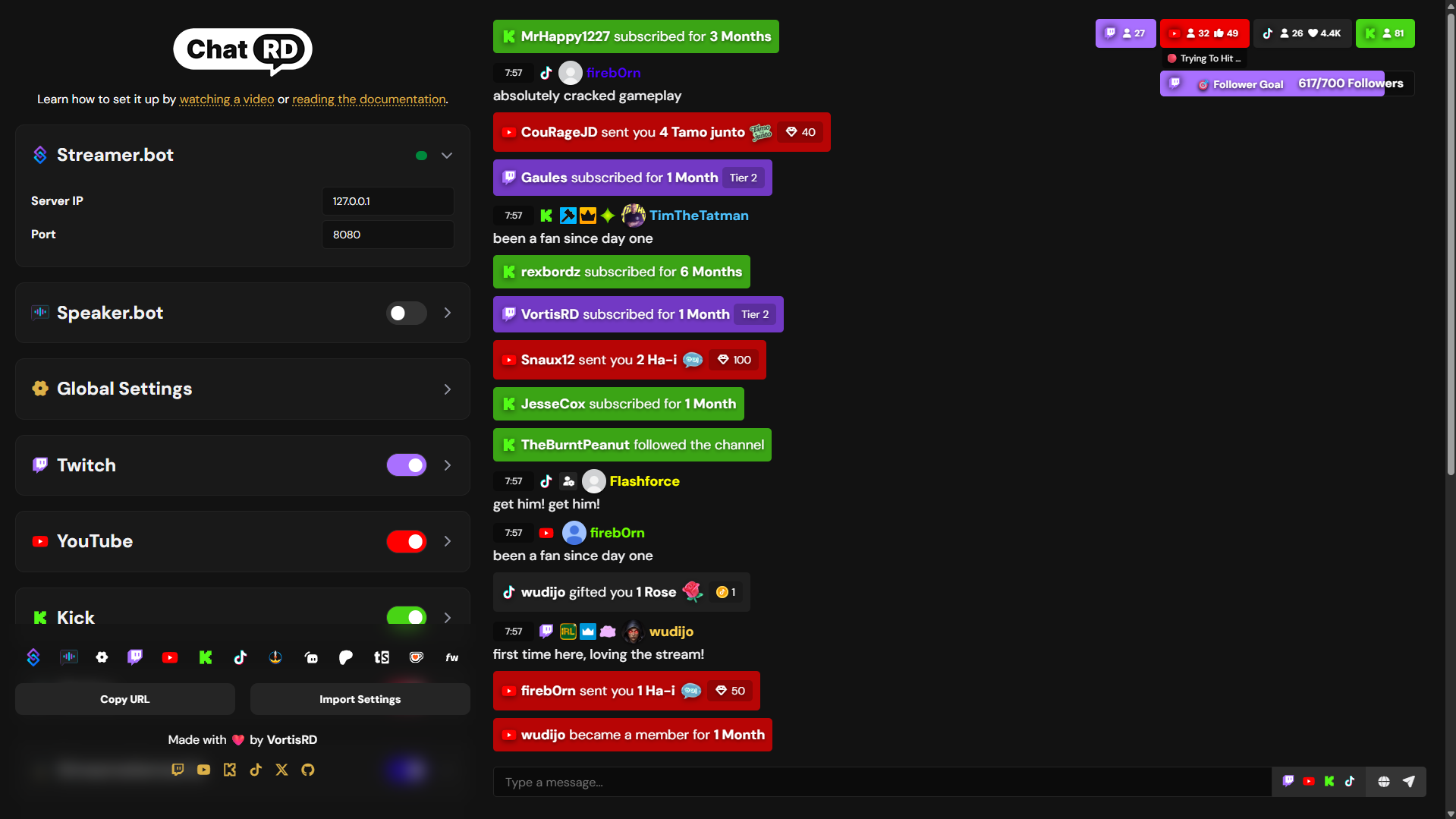 ChatRD Config UI