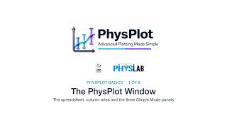 The PhysPlot Window