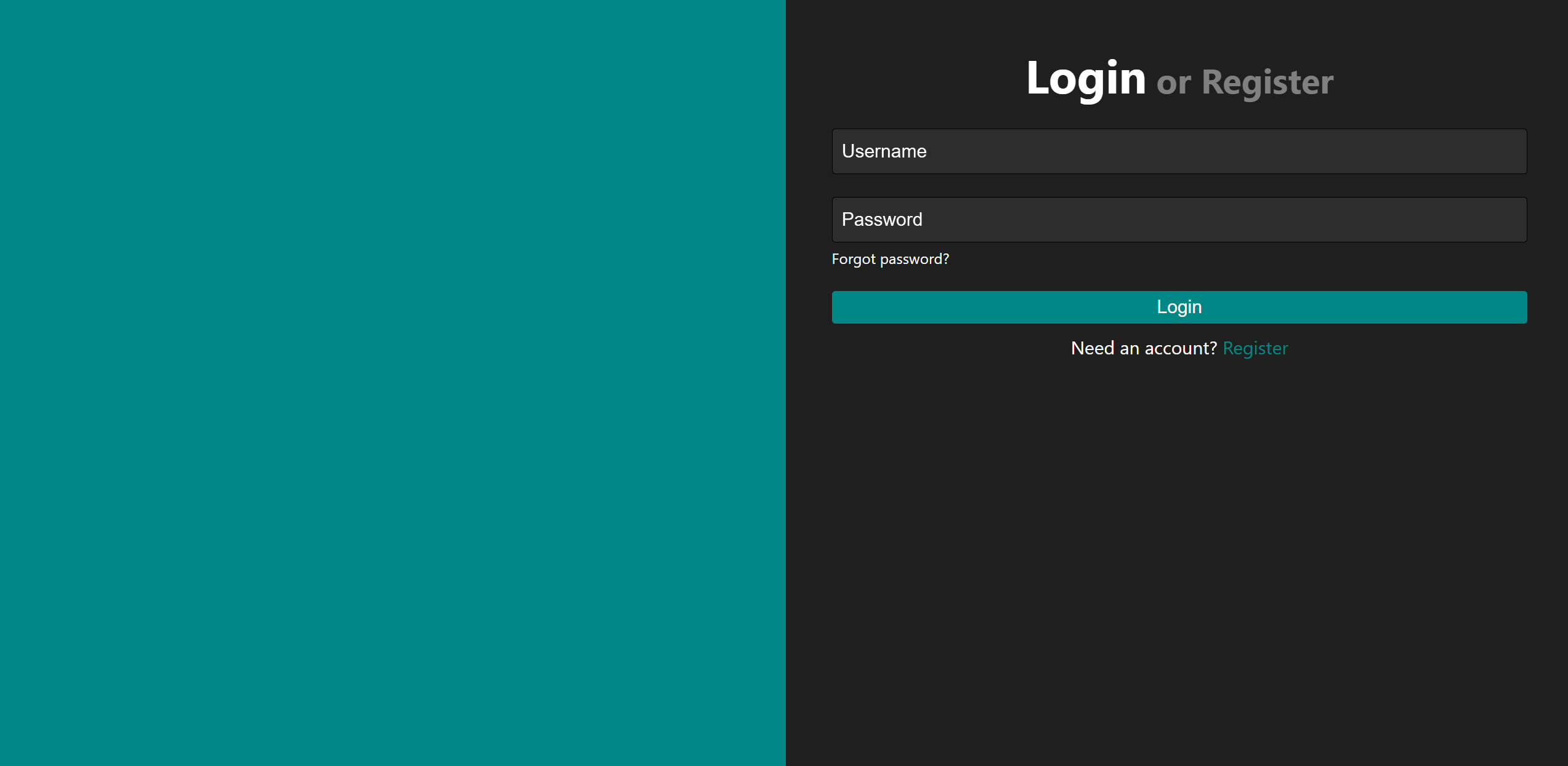 Login Page