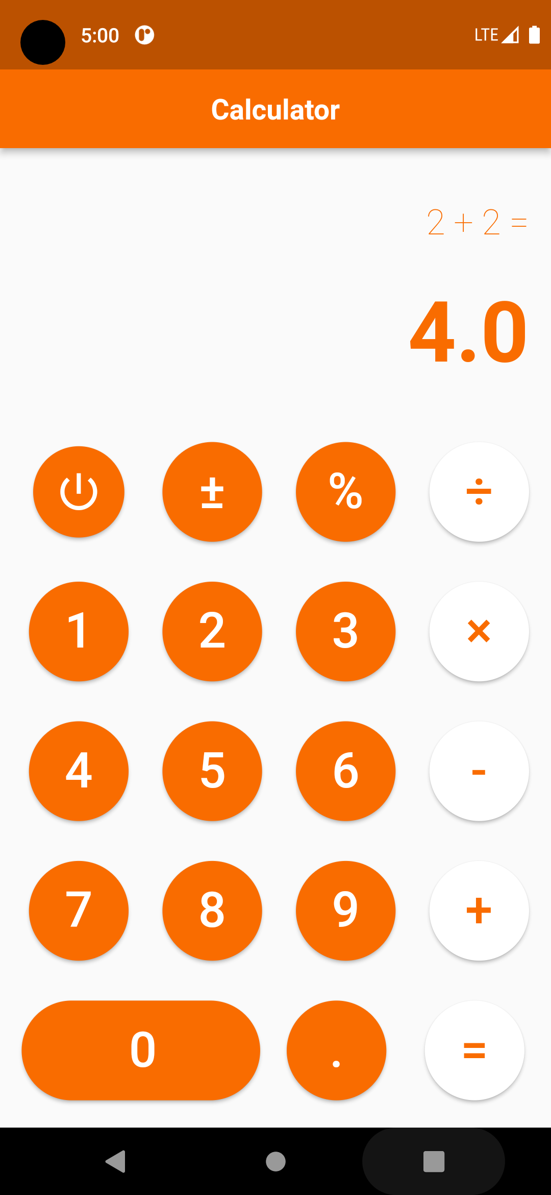 GitHub - hiwaamirii/Calculator-App-Flutter: Simple Calculator App With ...