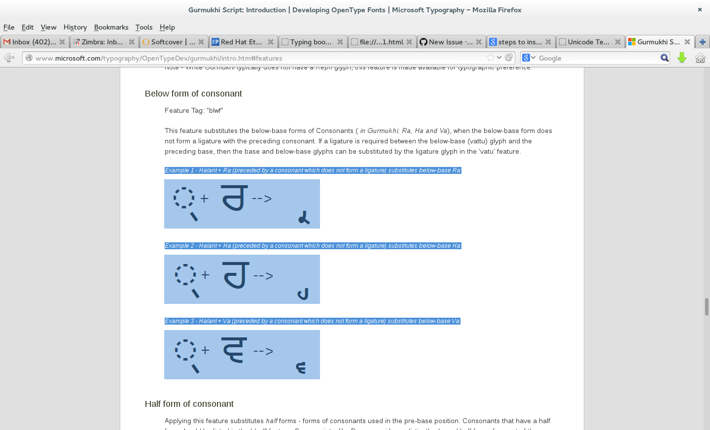 gurmukhi typography