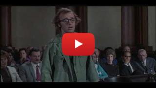 Courtroom scene from Woody Allen's 