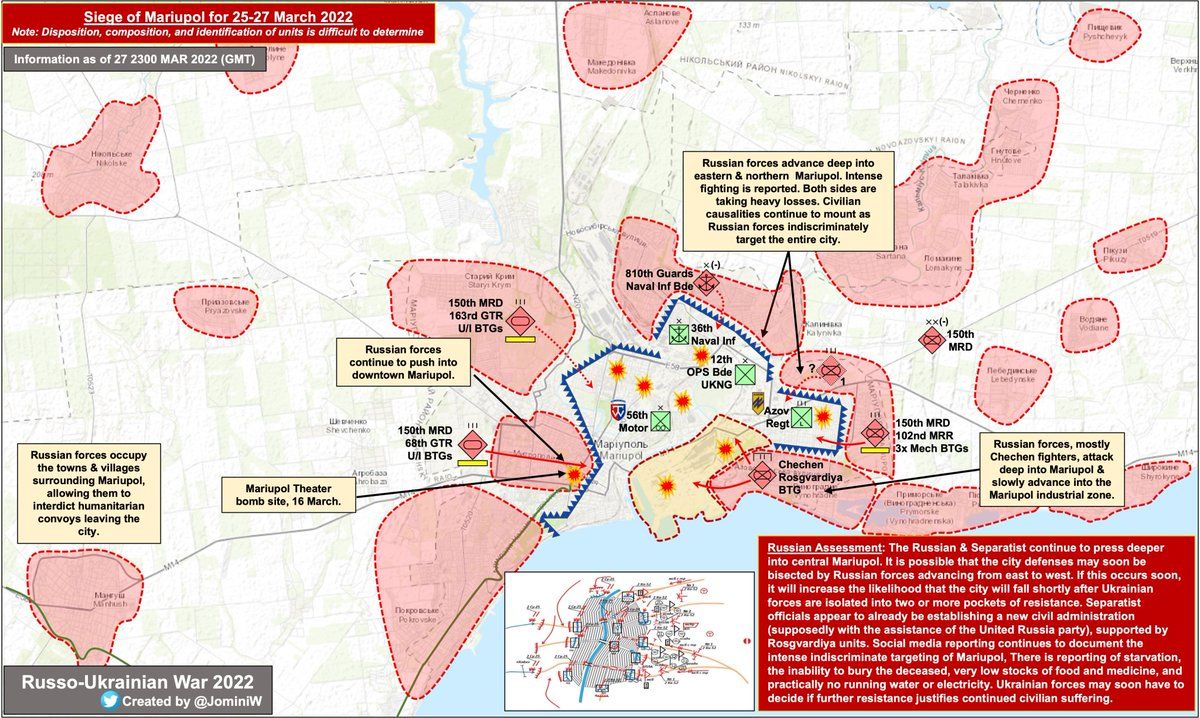 Siege of Mariupol 2022.3.25-3.27 🔍