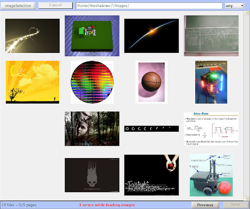 Image browser MatLab