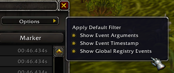 Event Trace Options
