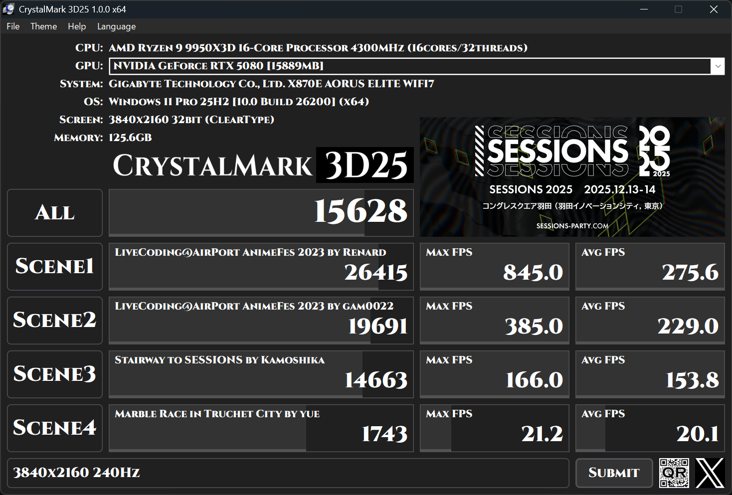 CrystalMark3D25