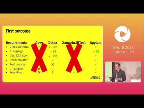 Why the h# should I use Appium with ReactNative? - Wim Selles | AppiumConf 2018