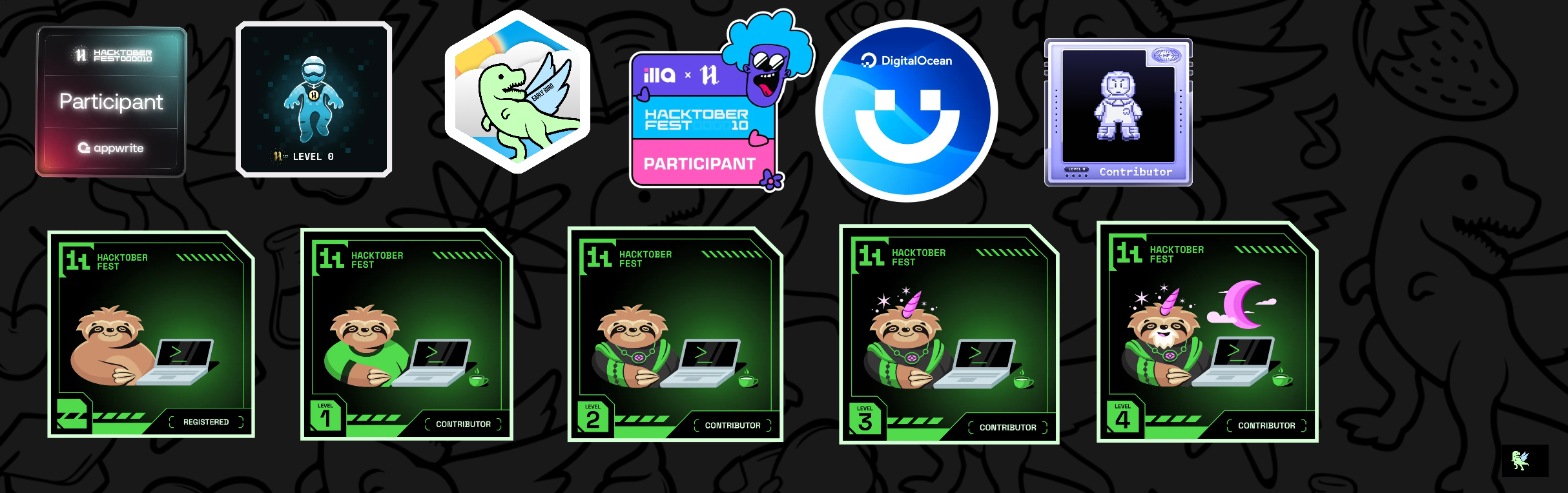 An image of @ultimecia1463's Holopin badges