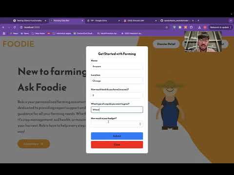 Sustainable AI Farming Assistant Demo