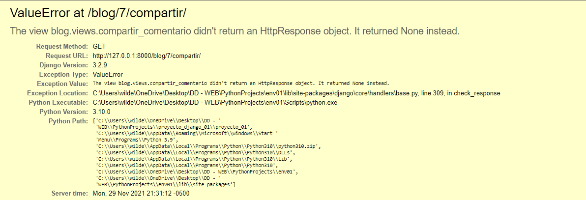 Error Resultante
