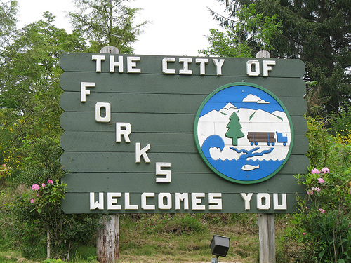 the city of forks welcomes you