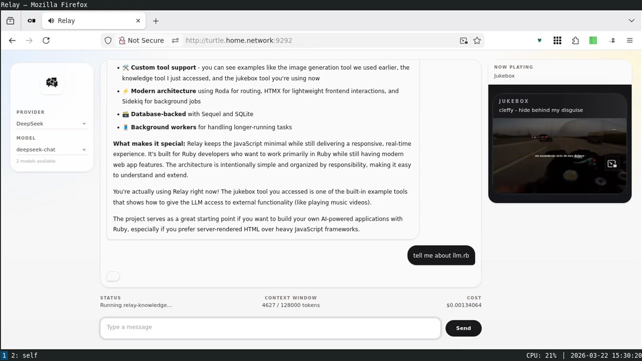 Watch the Relay screencast