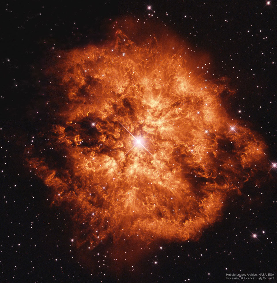 2025-02-03 Wolf-Rayet Star 124: Stellar Wind Machine NASA