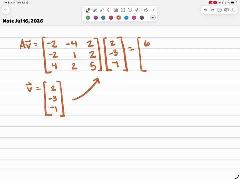 Verify Eigenvector