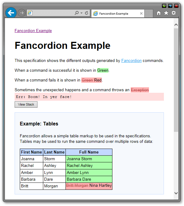 Fancordion Example