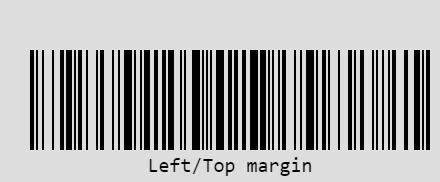 Left/Top margin