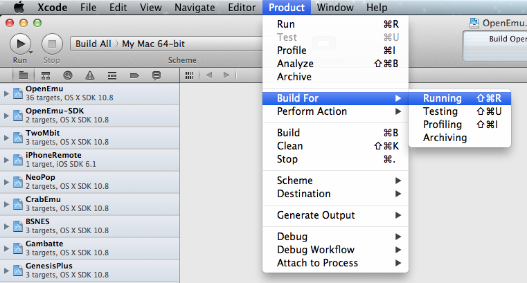 Build for Profiling