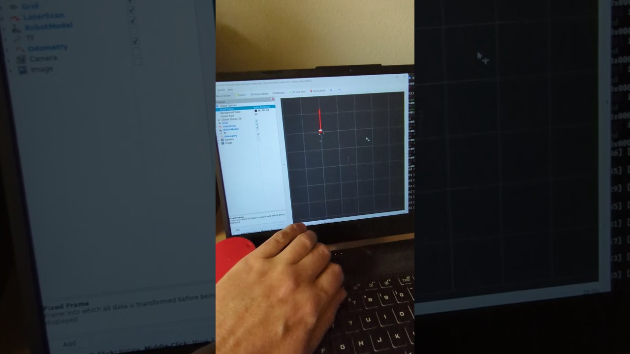 CAMSENSE X1 LiDAR connected to Arduino, ROS2