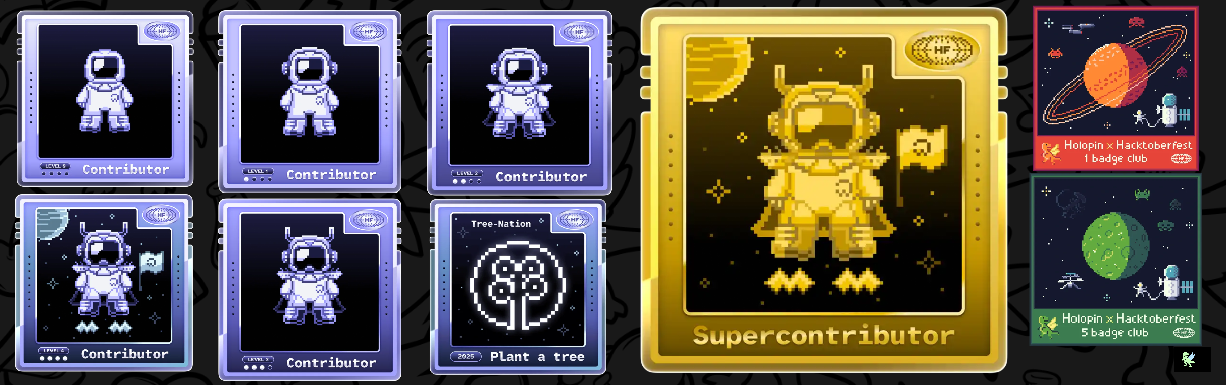 An image of @madhur1702's Holopin badges, which is a link to view their full Holopin profile