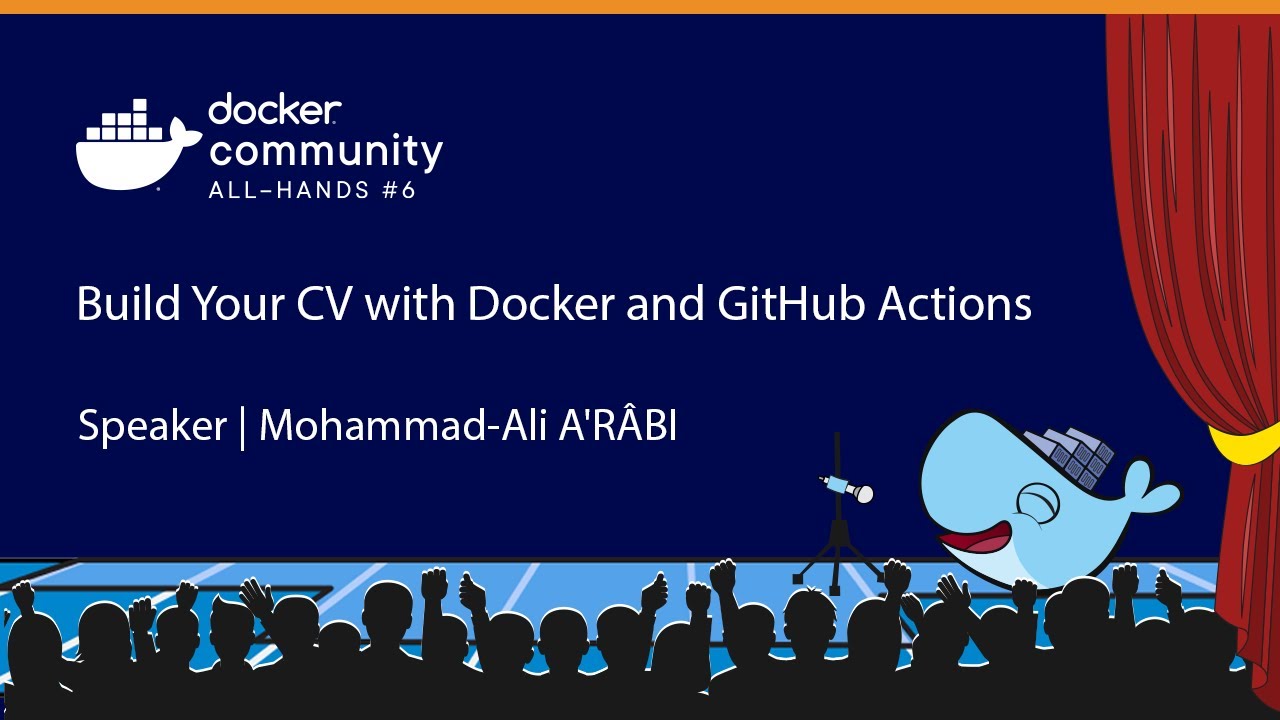 Build your CV with Docker and GitHub Actions