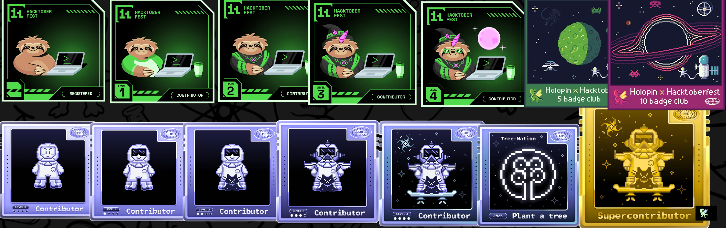 Holopin badges