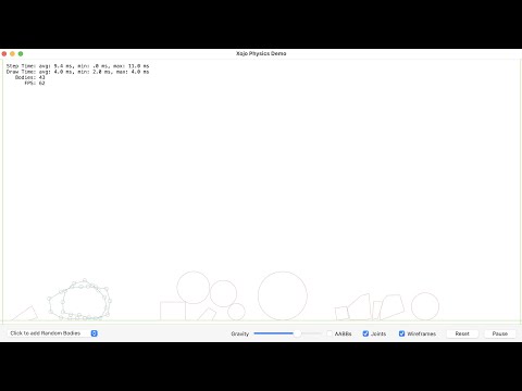 YouTube Video of Xojo Physics