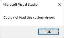 Could not load this custom viewer.