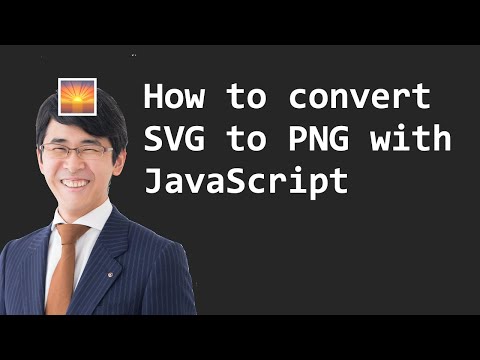 Video thumbnail: How to convert SVG to PNG with JavaScript