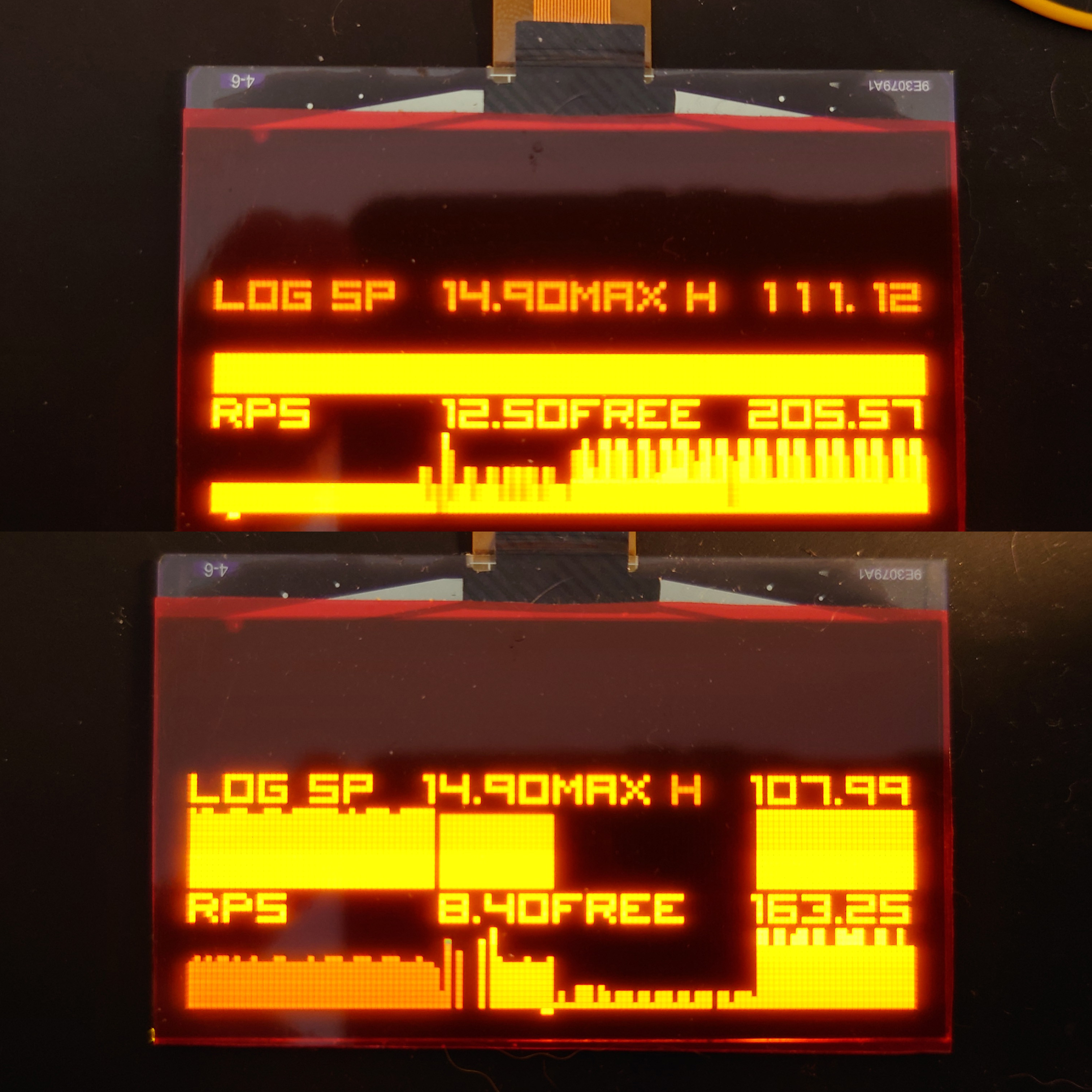 Arduino Platformio 3.5.0 (top) to 4.2.0 (bottom) comparision