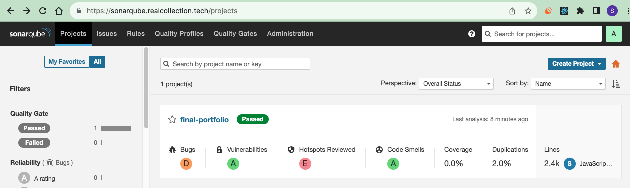 SonarQube Analysis