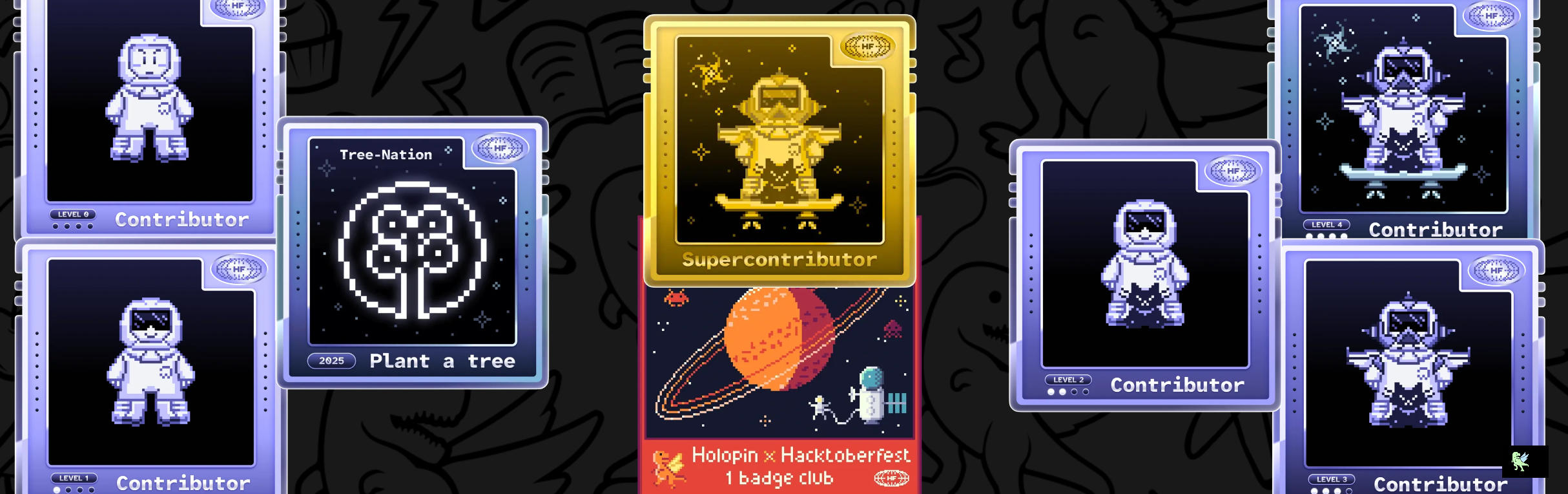Holopin badges