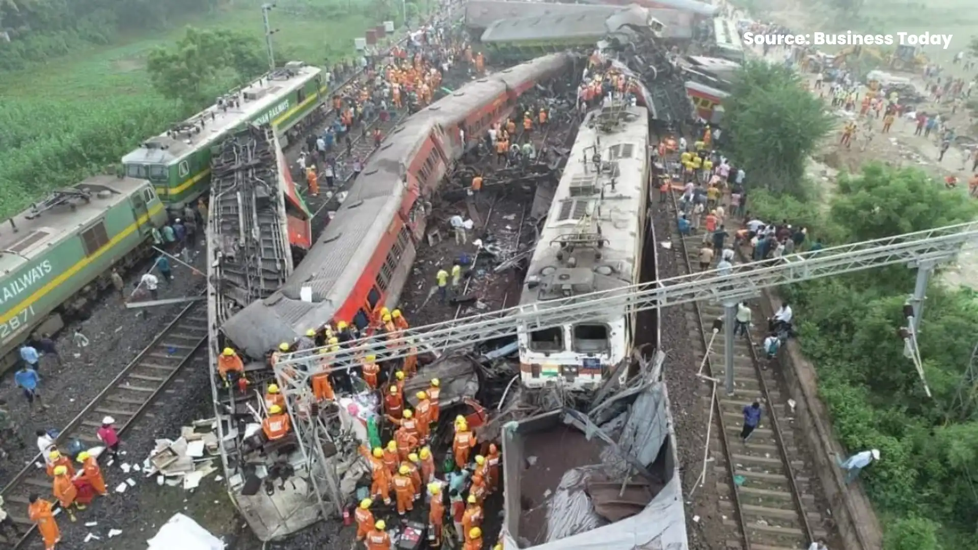 Picture of Coromandel Express train tragedy