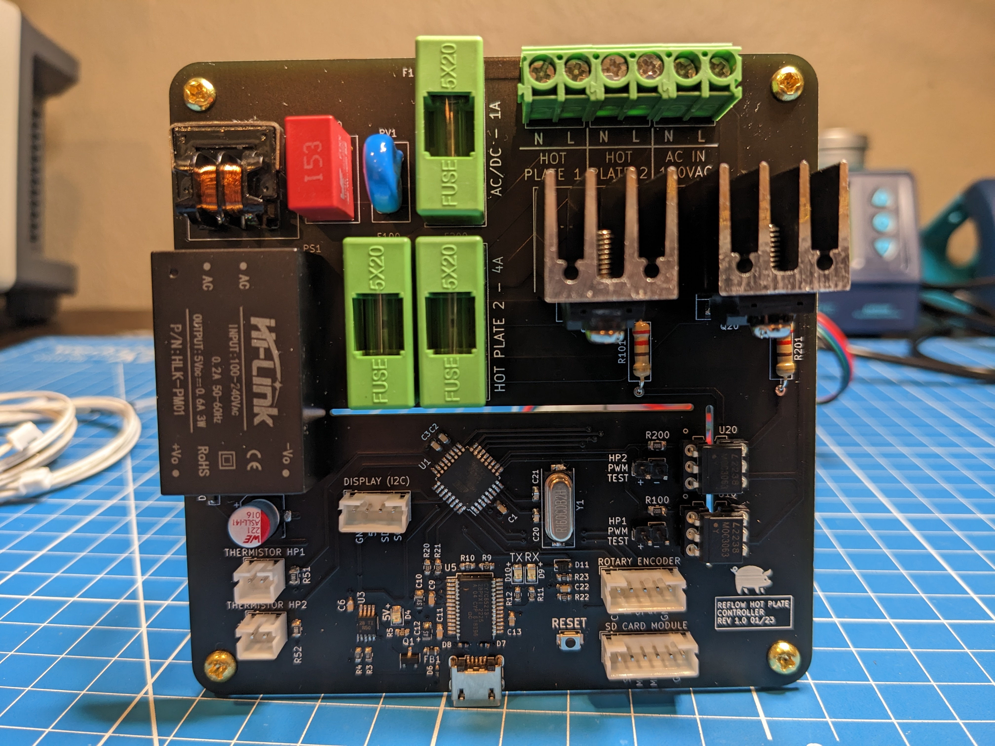 GitHub - kgsully/MCU.Solder-Reflow-Hot-Plate: ATMEGA328P-AU Based ...