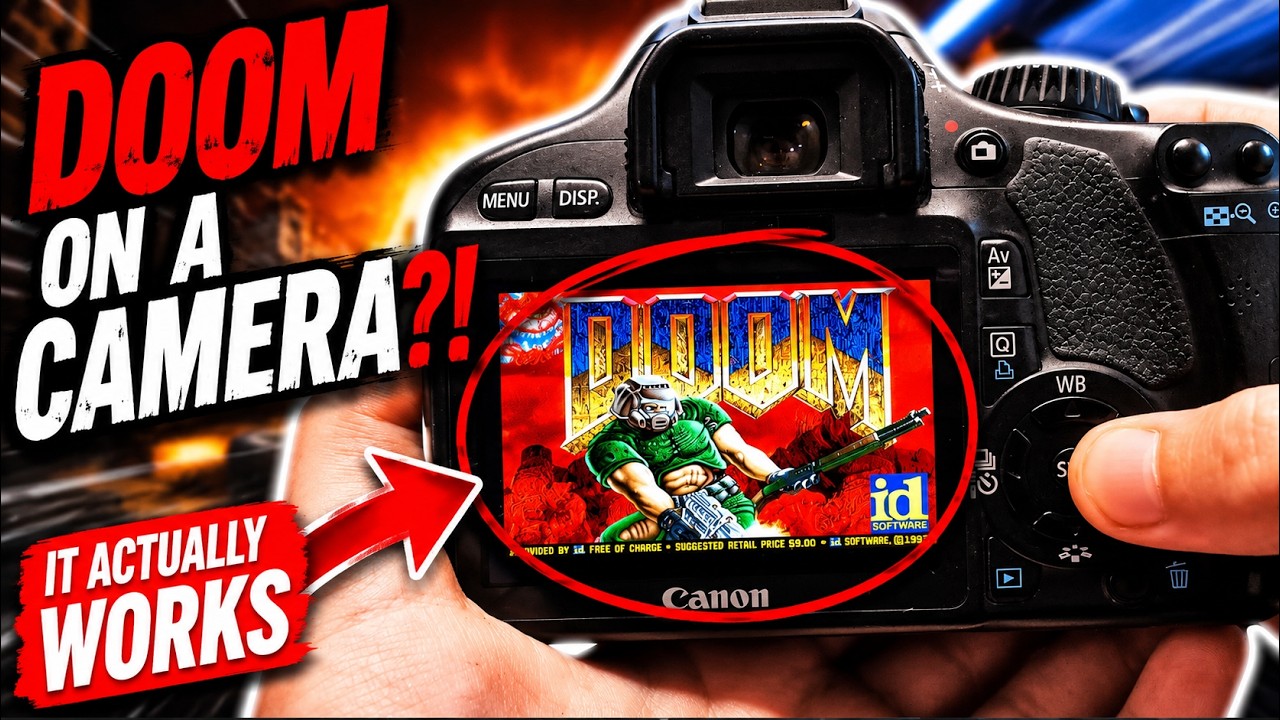 Doom550D demonstration video