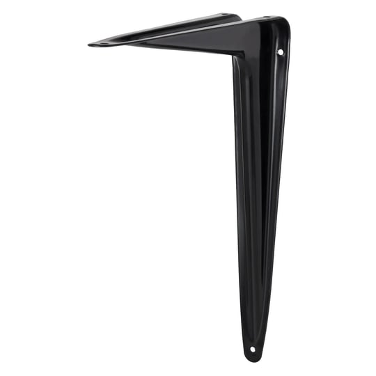 hampton-black-steel-shelf-bracket-18-ga-12-in-l-100-lb-1
