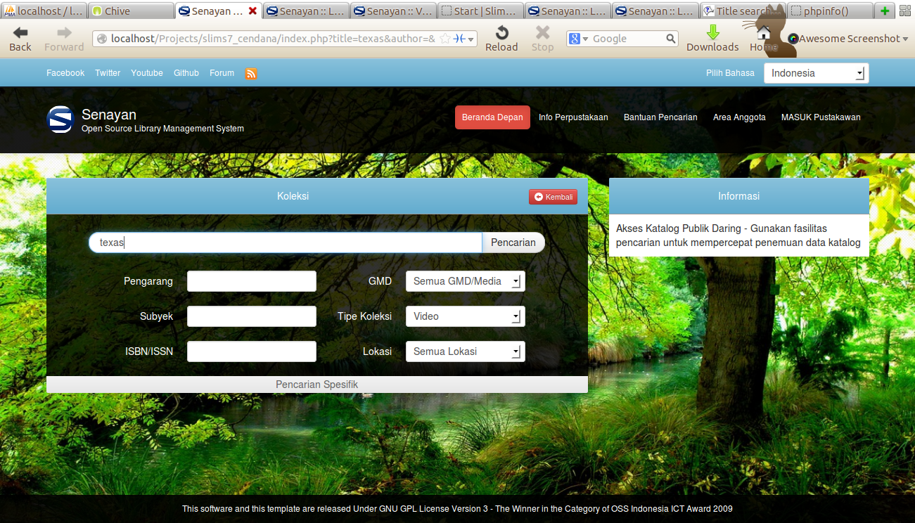 senayan open source library management system opac - mozilla firefox_270