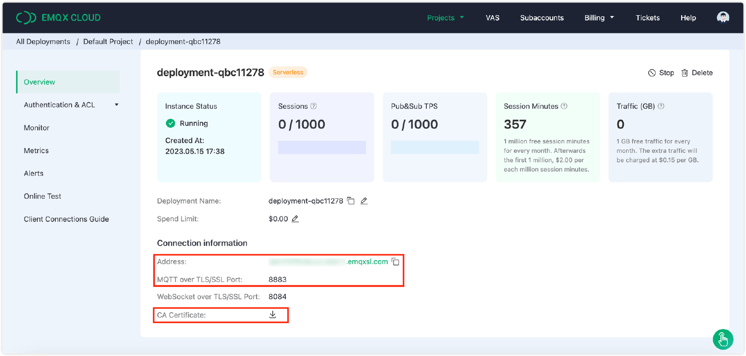 EMQX MQTT Cloud